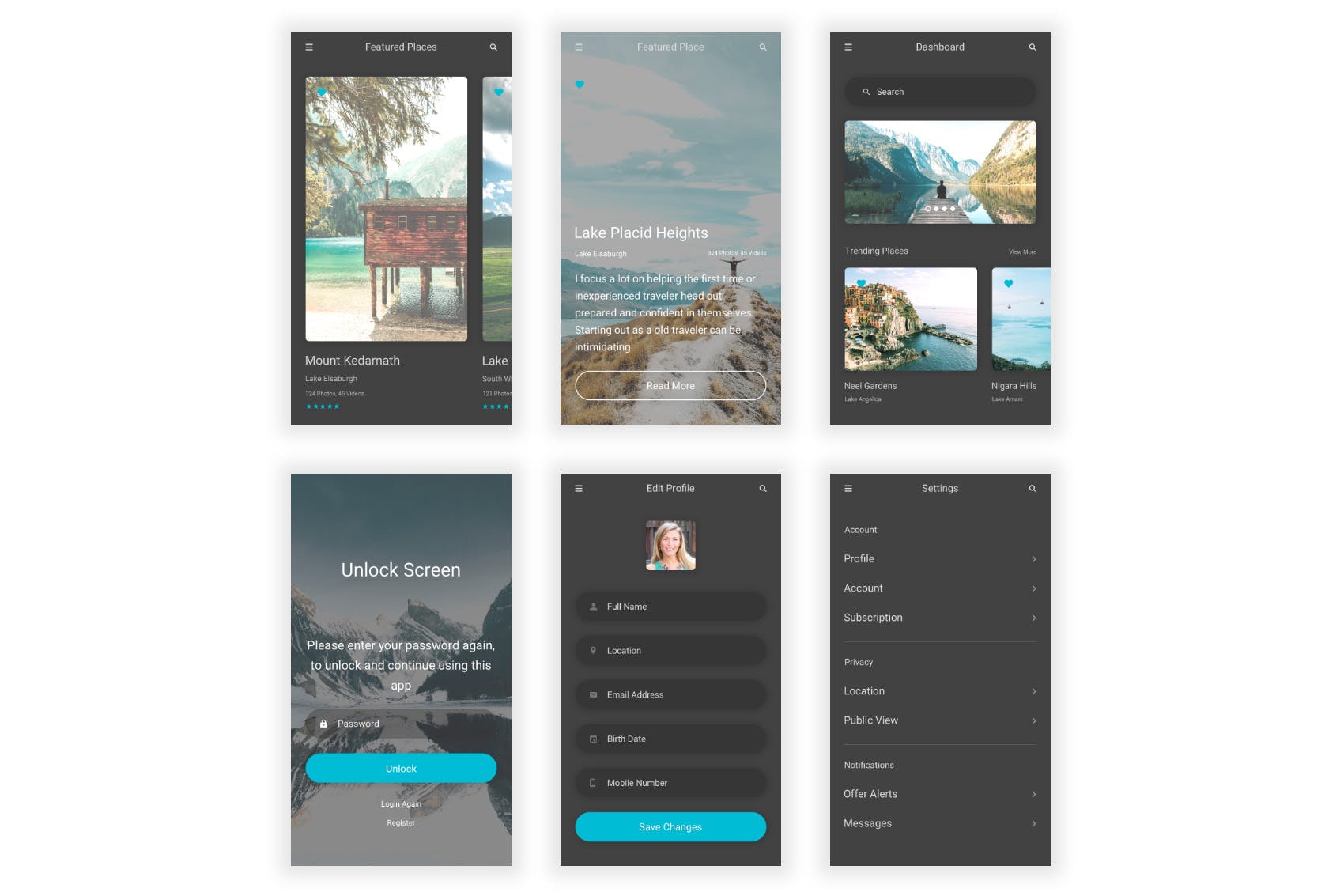 旅行＆机票在线预订APP应用UI设计Sketch模板 Duri – Travel & Flight Booking Figma UI Kit插图(10)