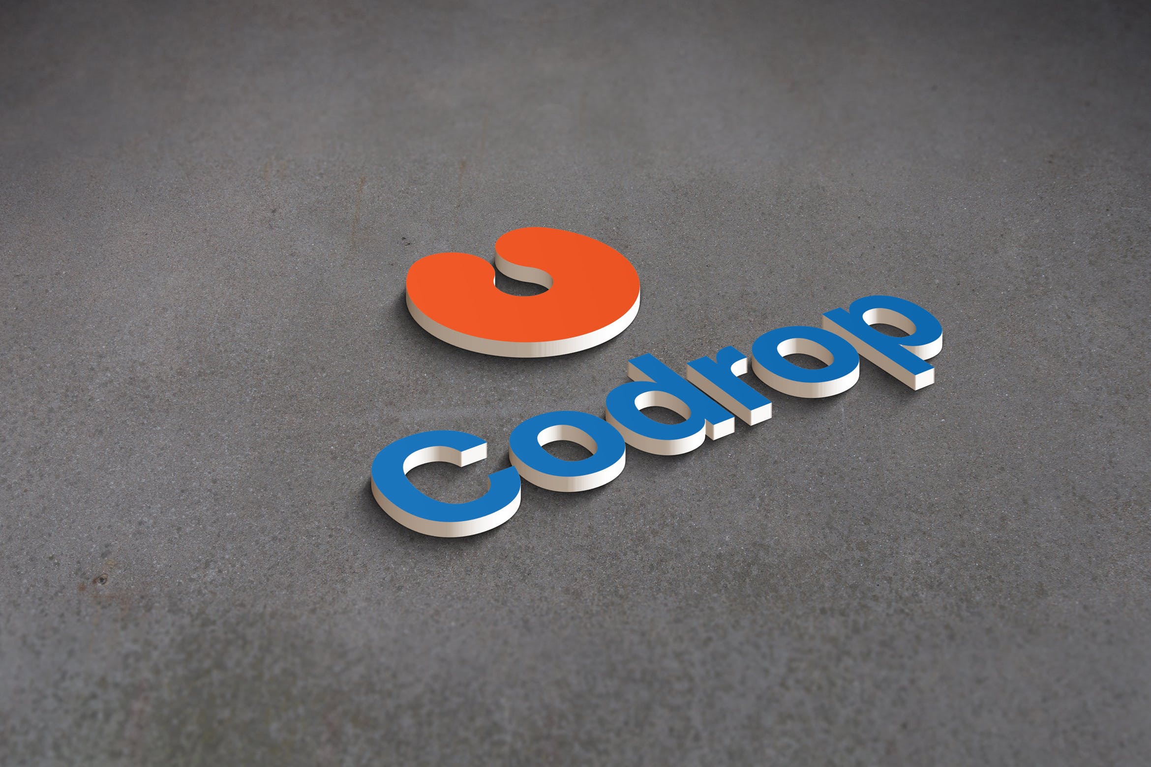 墙体3D立体Logo设计图样机素材库精选 3D Logo Mockup插图