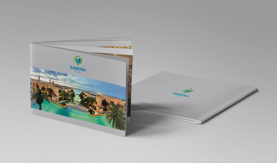 品牌酒店宣传册/房型目录设计模板 Hotel Brochure/Catalog插图(1)