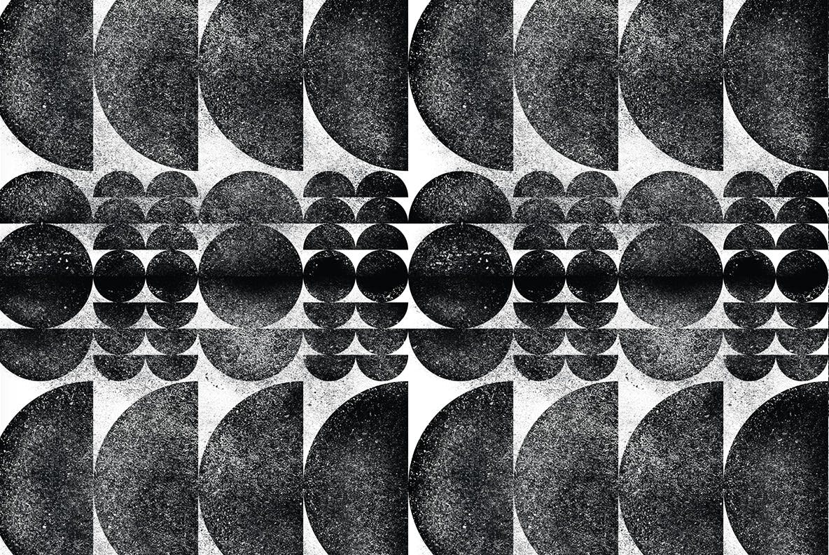 60种沙粒几何图案连续四方图无缝背景图 Grit Pattern插图(8)