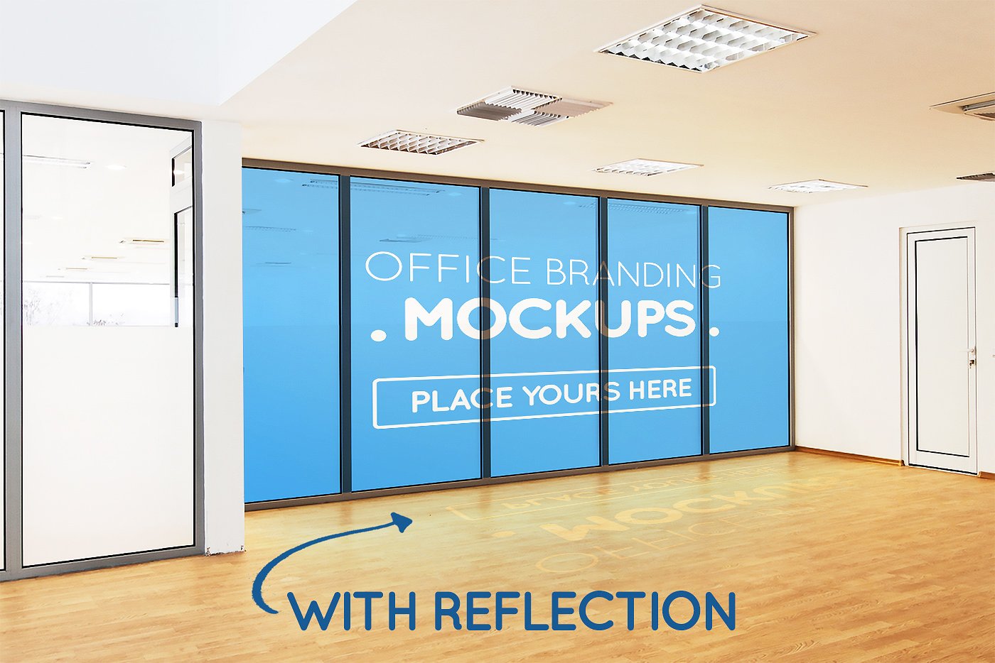 20多个办公室品牌样机展示模型mockups插图(10)