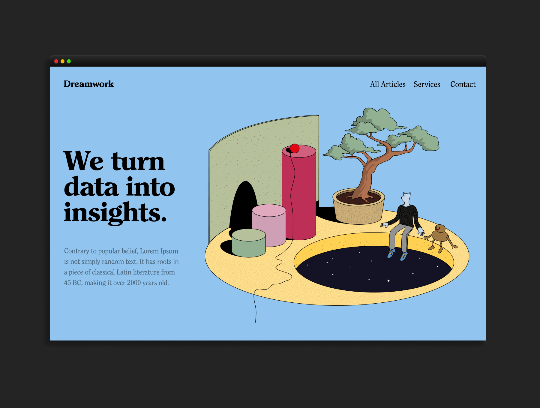 素材库下午茶：一组17个时尚喜怒无常的矢量插画合集插图(4)