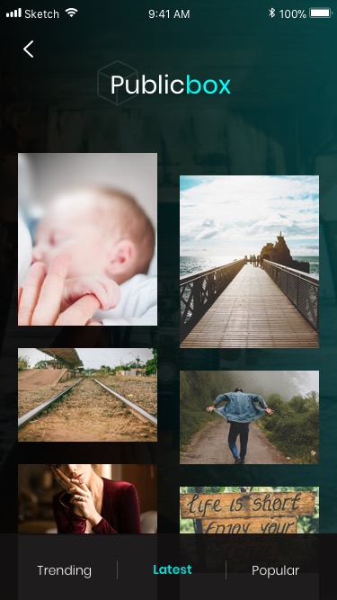 多用途的拍照摄影图库APP UI KITS（PSD&SKETCH）插图(4)