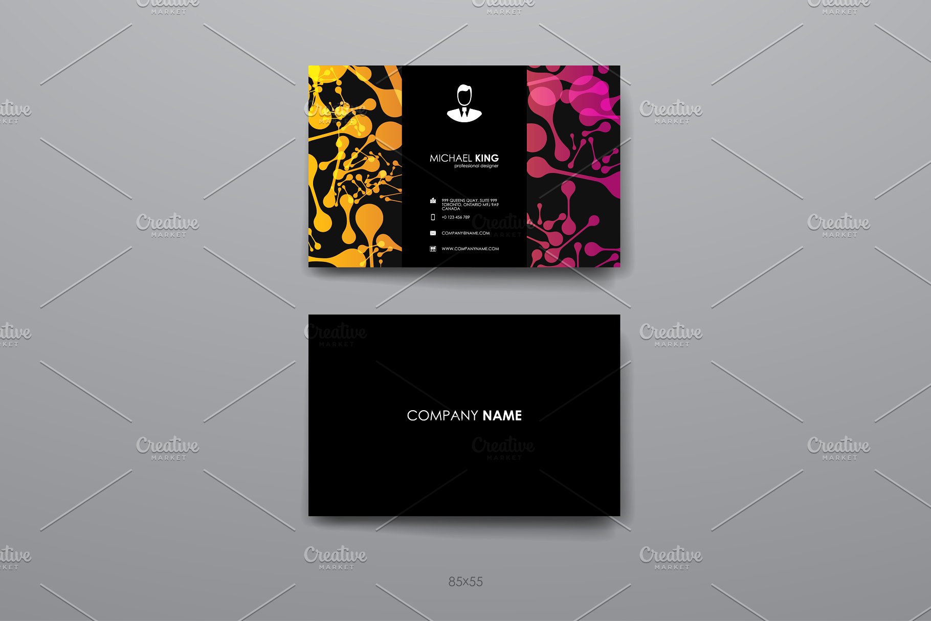 惊艳酷炫的名片模板  Amazing Business Cards Templates插图(6)