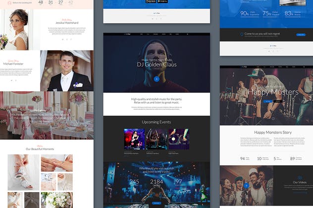 25套创意网站设计UI模板 The Pear Starter Web UI Kit插图(10)