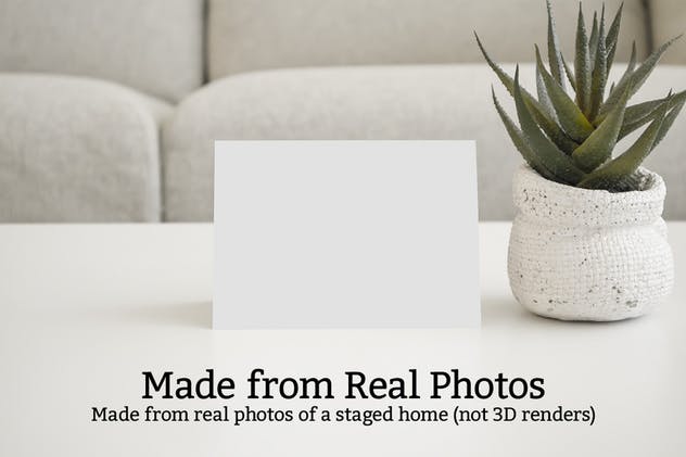 13张高分辨率节日贺卡样机 13 Greeting Card Mockups插图(2)