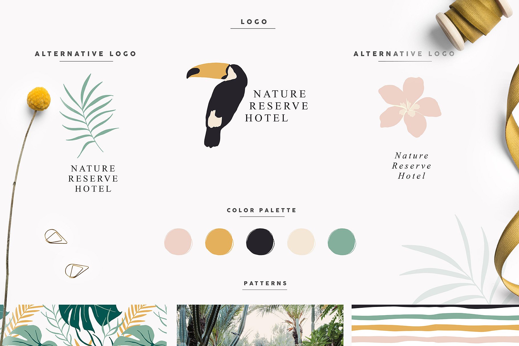 热带天堂系列夏季花卉剪贴画 Tropic Paradise Collection Pro插图(3)