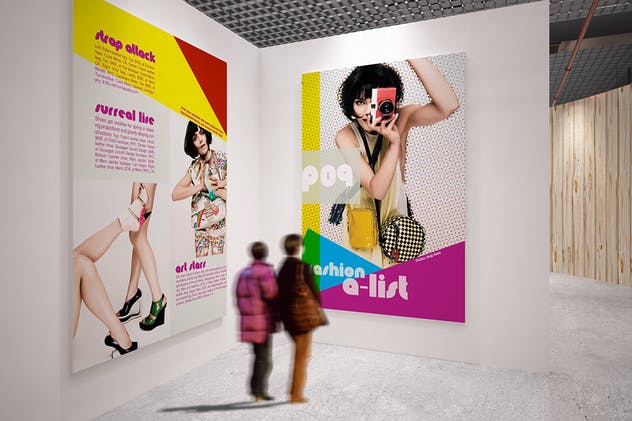 展馆艺术品海报展览样机Vol.5 Exhibition Mockup [vol 5]插图(8)