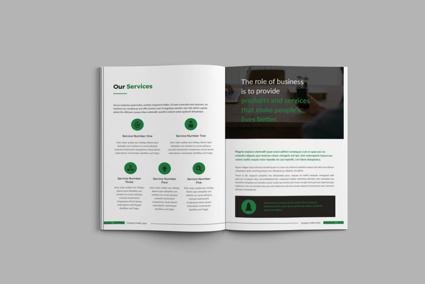 简约时尚多用途的高品质品牌手册房地产楼书画册时尚杂志设计模板（indd）插图(10)