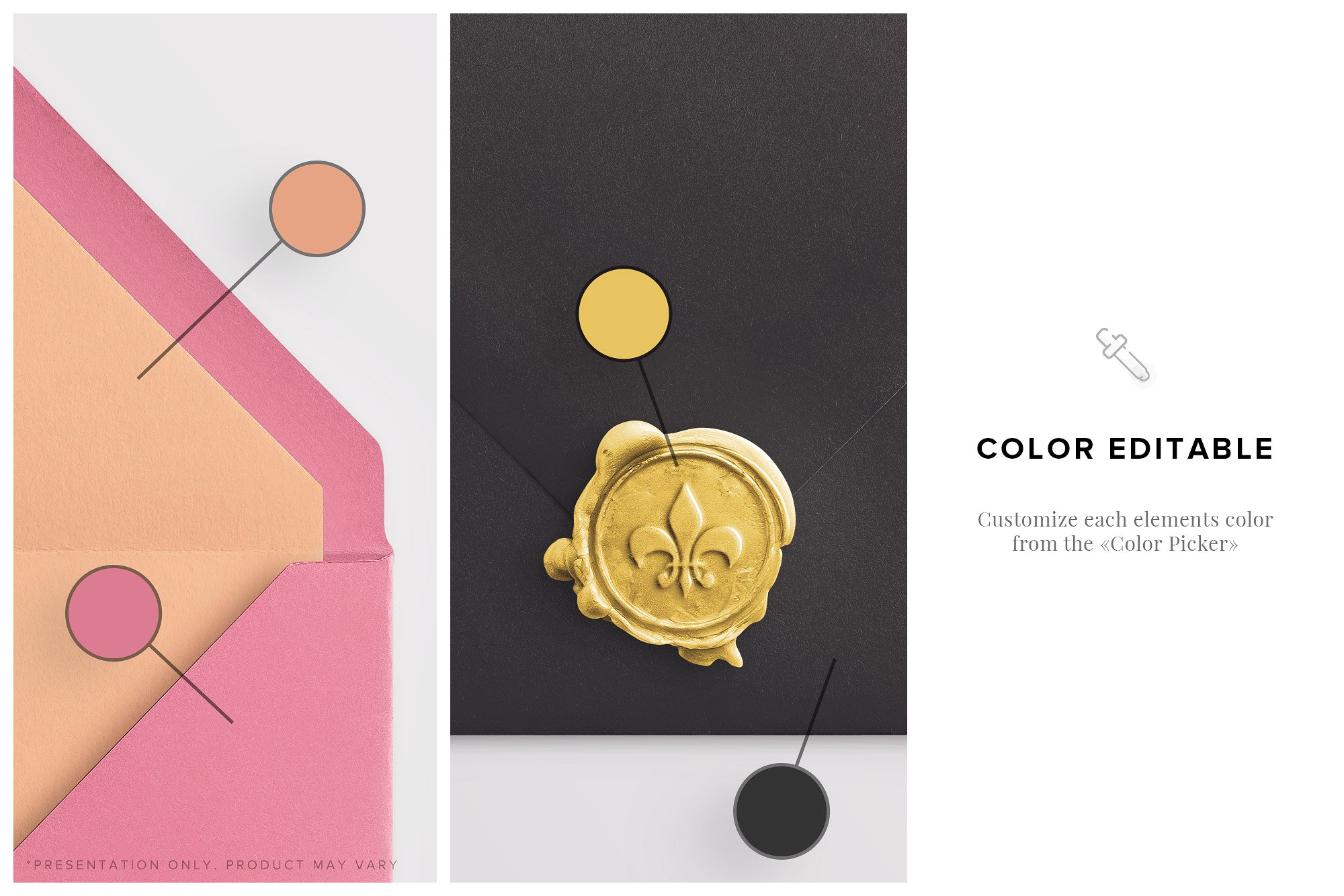 婚礼设计物料场景样机合集 Wedding Suite Scene Mockup插图(5)