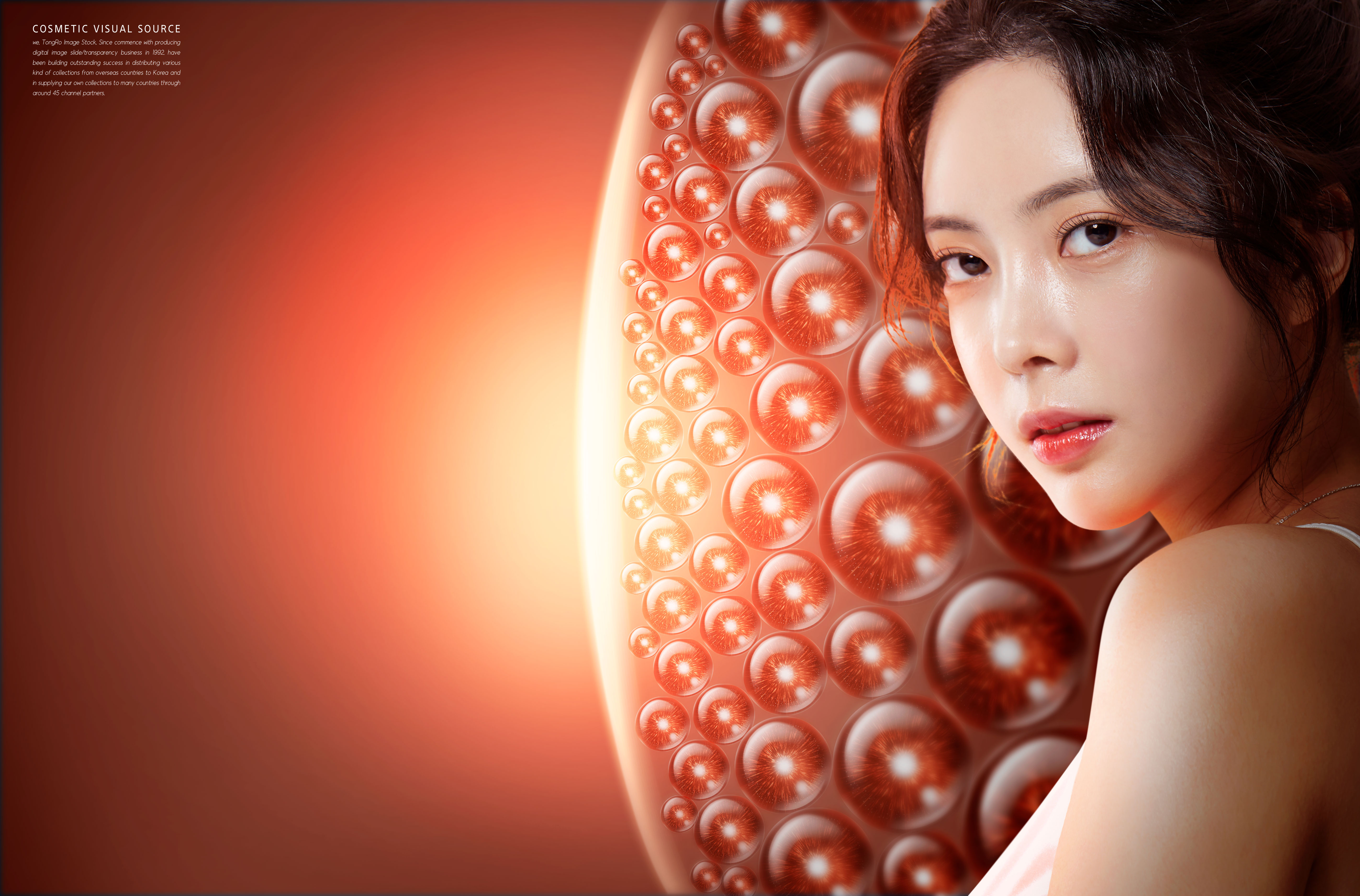 养颜美容补水护肤化妆品广告海报模板套装插图(2)