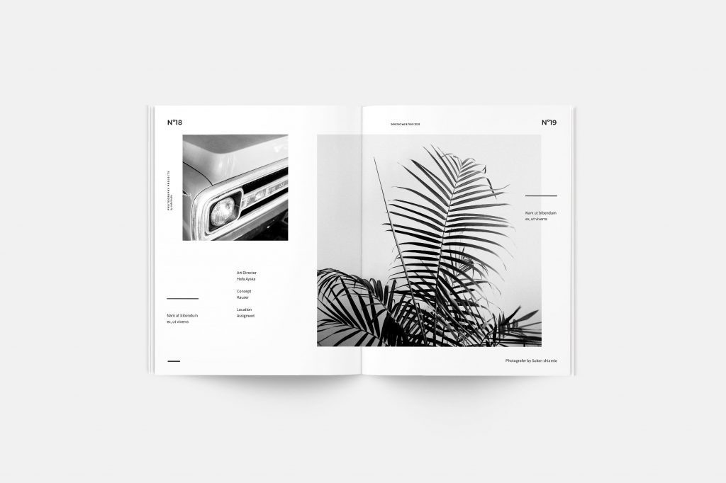 静谧黑白格调摄影类画册打包下载[indd]插图(2)