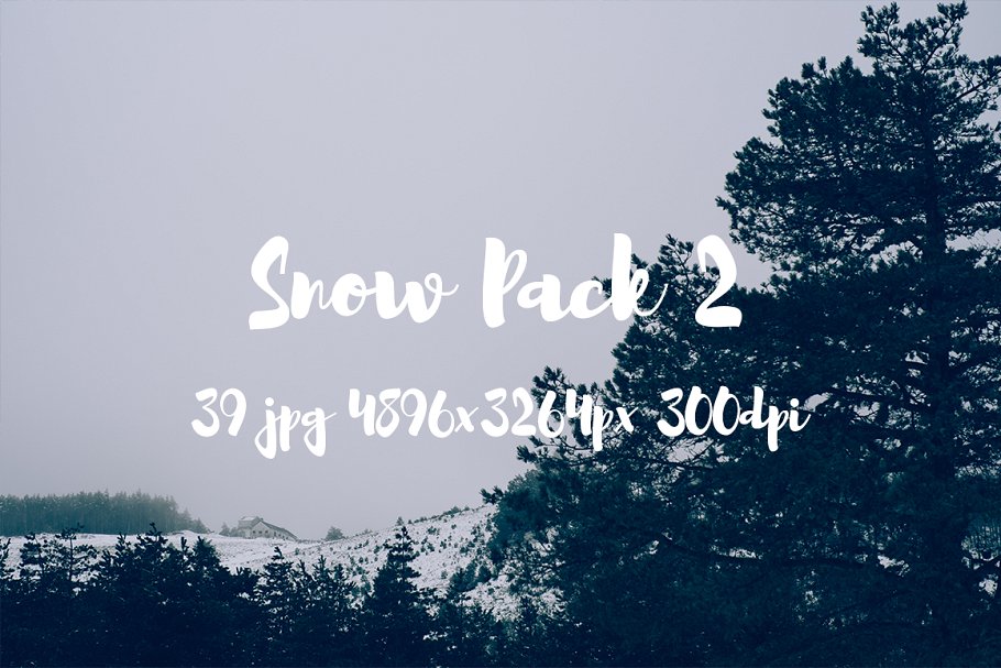 白雪茫茫雪景高清照片素材 Snow Photo Pack II插图(11)