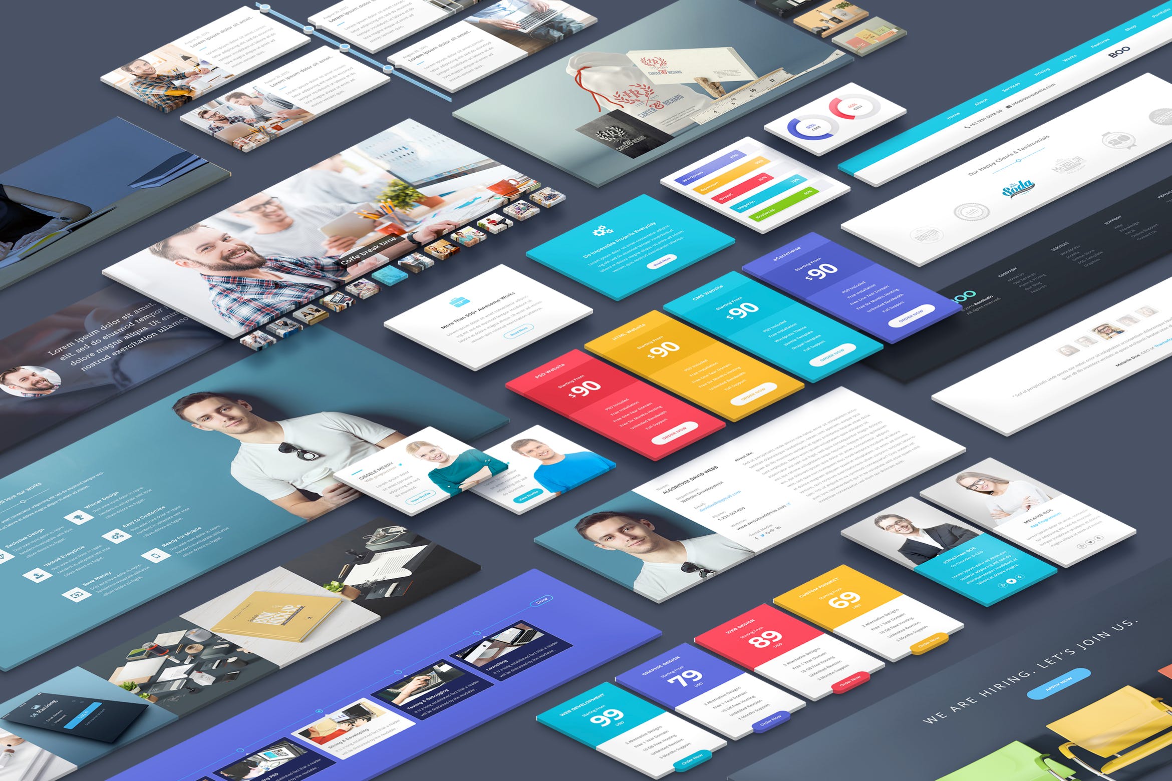 创意网站UI设计素材包 Creative UI Kits插图