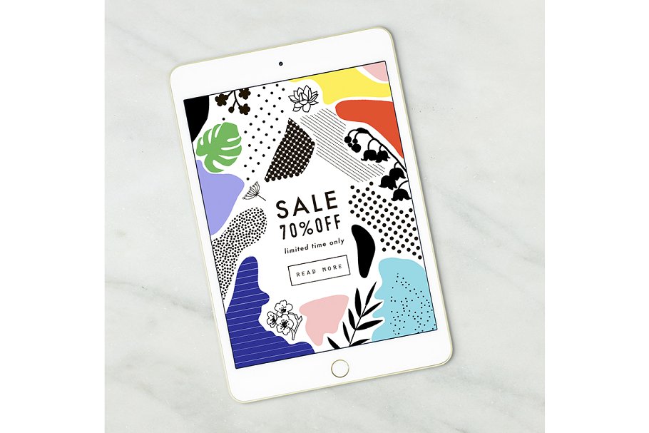 拼贴混合时尚的图形纹理 Collage it!插图(8)