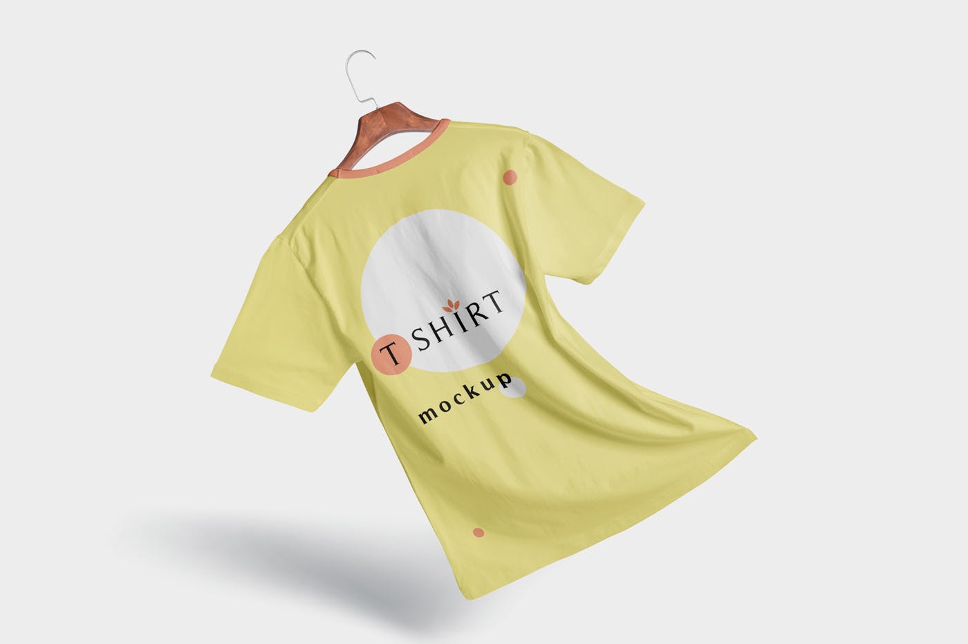 高品质T恤印花设计多角度预览效果图样机 Premium Quality T-shirt Mockup Scenes插图(5)