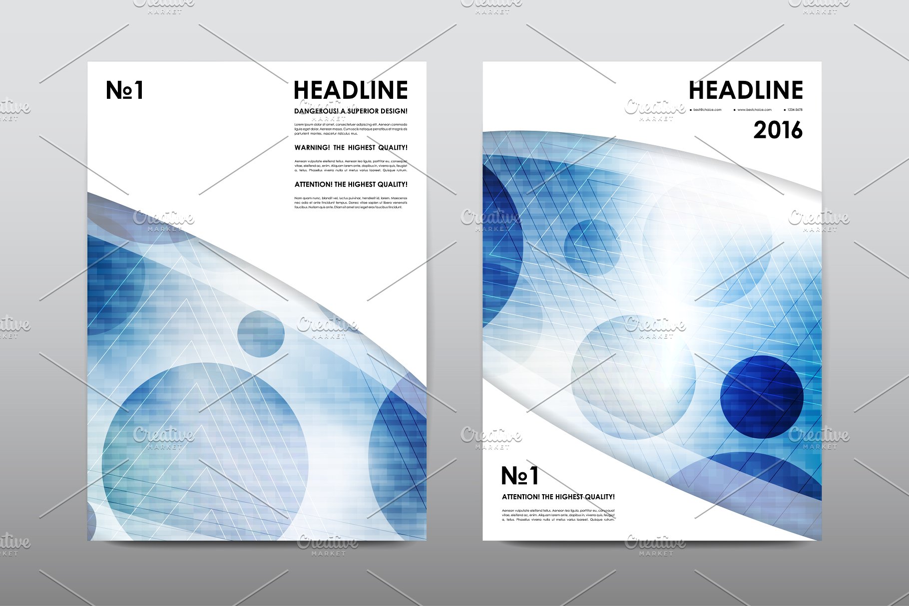 50+商业企业宣传小册子模板 50+ Business Brochures Bundle插图(44)