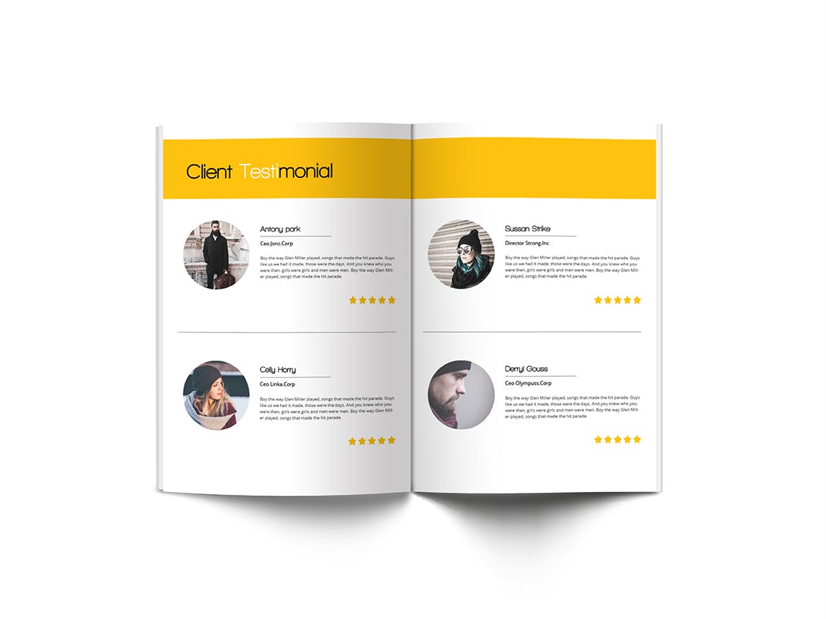 高品质的简约多用途A4尺寸房地产建筑施工楼书画册宣传册杂志设计模板（indd）插图(7)