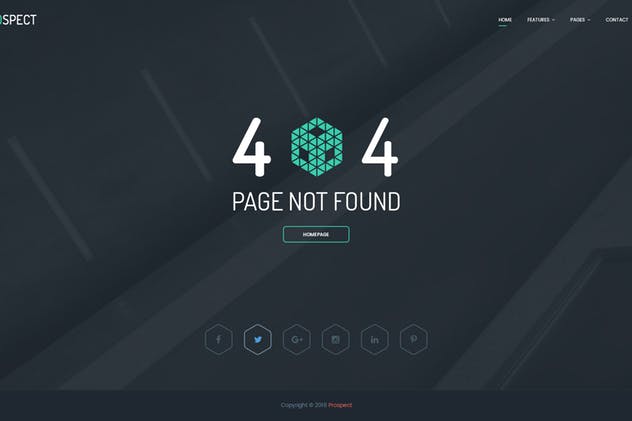 医疗和健康主题网站设计PSD模板 Prospect V2 PSD Template插图(1)