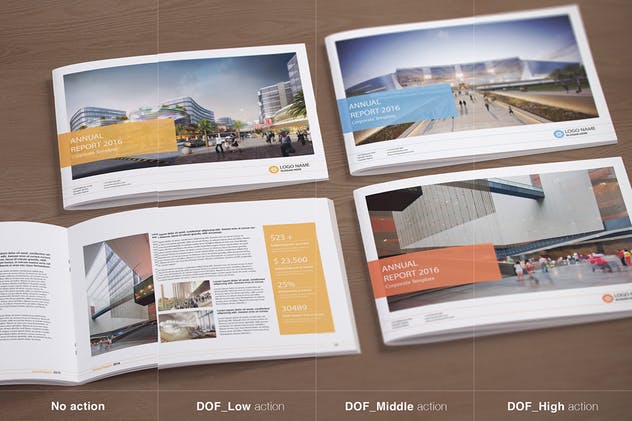 A5规格杂志画册样机模板 A5 Magazine / Brochure Mock-up’s插图(2)