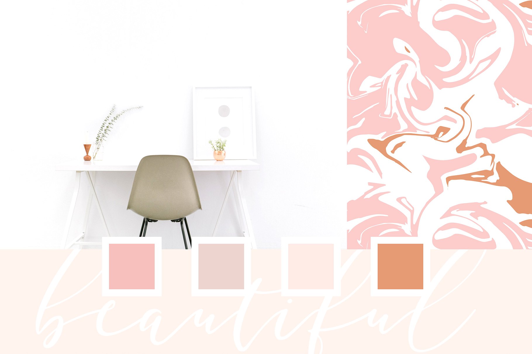 抽象大理石无缝矢量纹理 Marbling Vector Patterns插图(5)