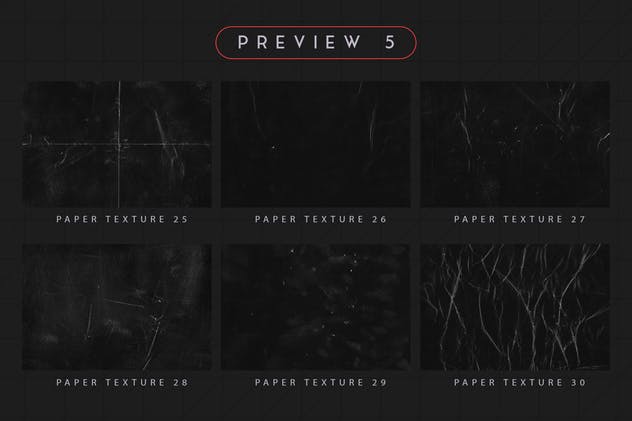 30款手工制作做旧风格黑色纸张材质纹理 Black Paper Textures插图(11)
