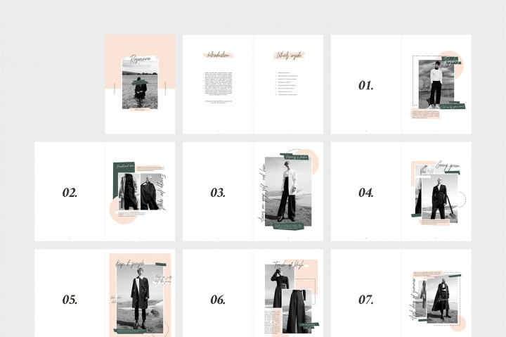 20页时尚、极简的摄影类杂志模板下载[indd]插图(2)