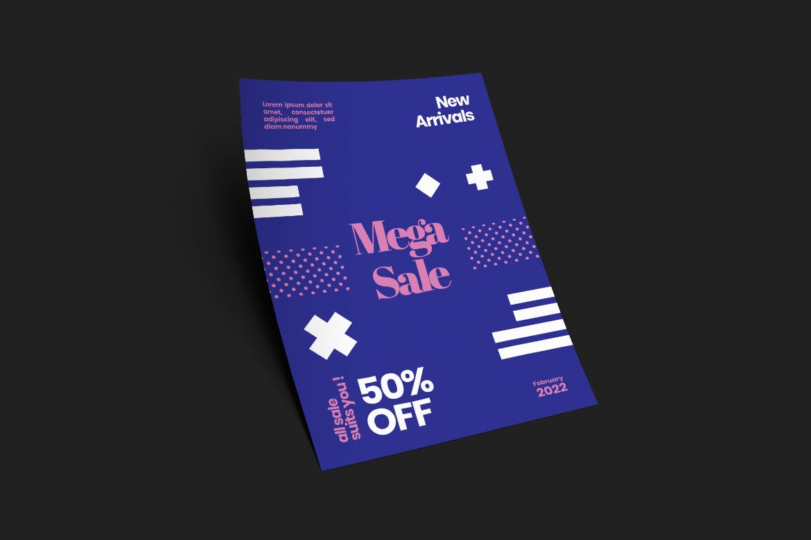 极简主义排版设计海报PSD素材素材库精选 Pedro Poster Design插图(3)