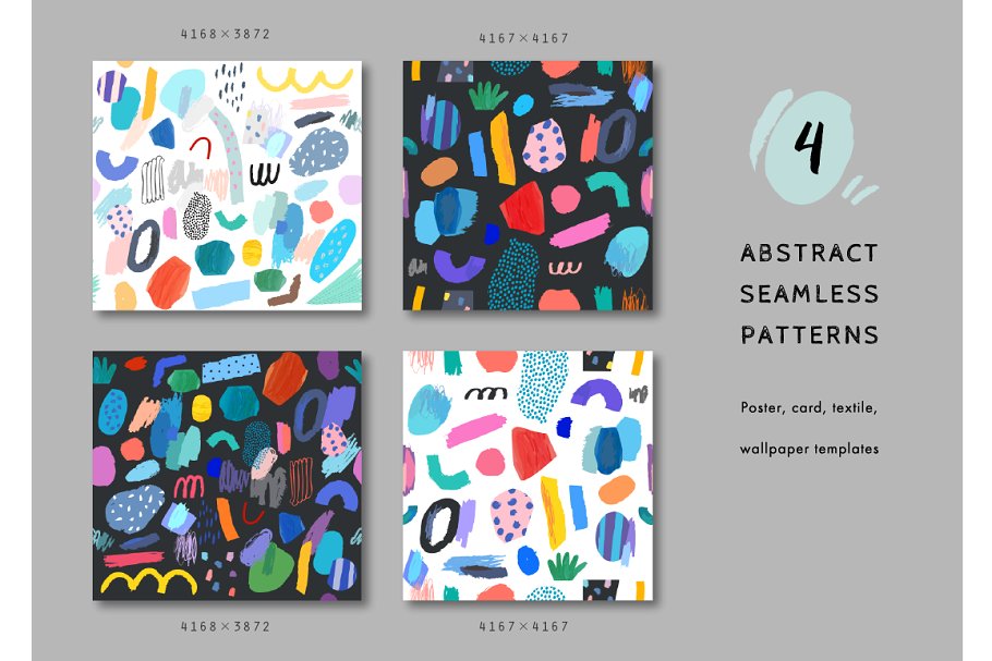 涂鸦错误笔画水彩图案素材 MAKE MistAKEs插图(9)