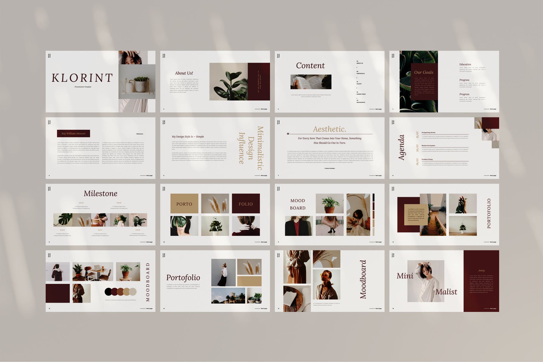 简约时尚风产品发布/项目融资PPT幻灯片模板 Klorint Powerpoint插图(4)