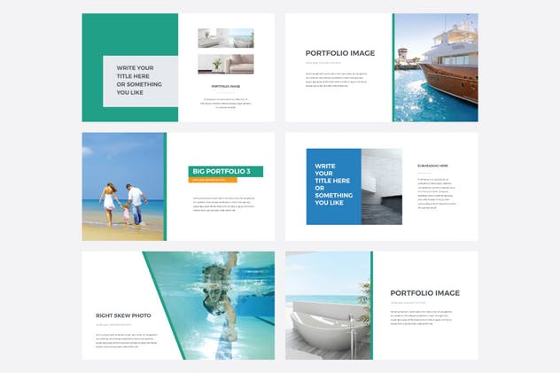 信息图表类型企业数据展示PPT演示模板Vol.39 Multipurpose PowerPoint Template V.28插图(15)