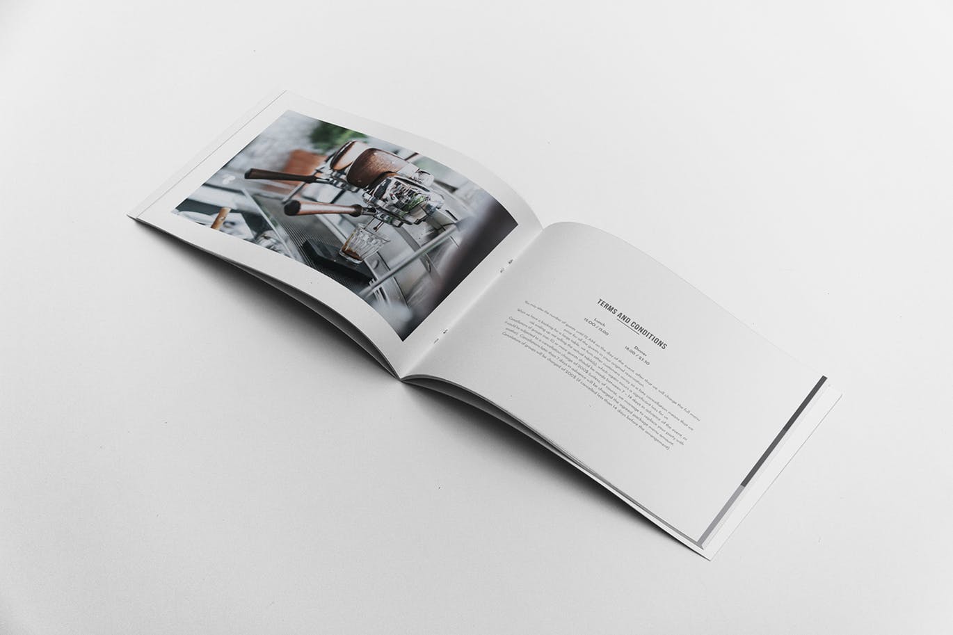 高档西餐厅宣传画册设计模板 Restaurant Brochure Template插图(10)