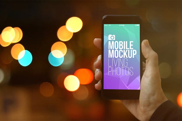 实景iPhone展示样机模板合集 Mobile Mockup Living Photos插图(14)