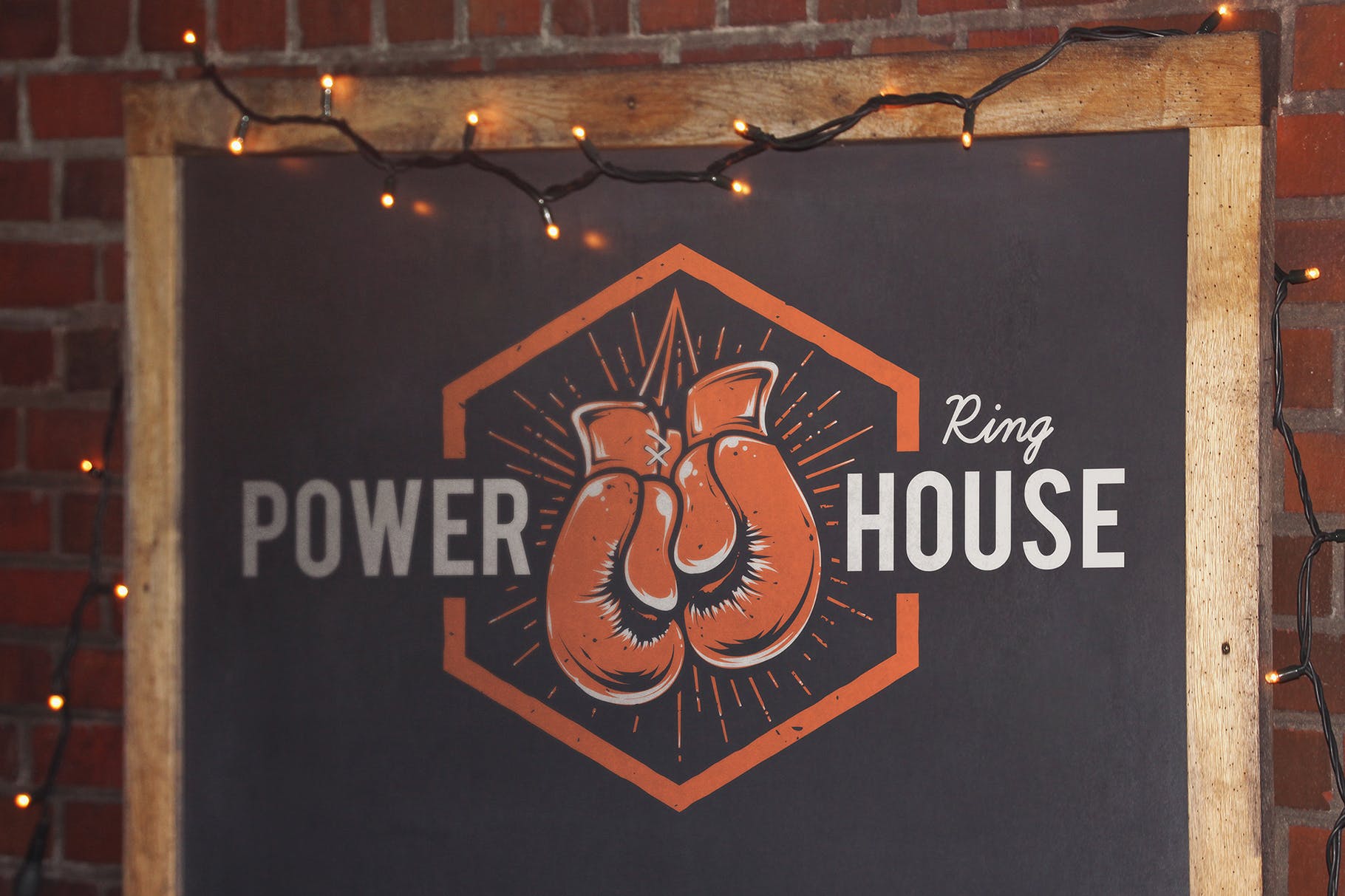 店铺黑板告示牌效果图样机模板 Black Slate Mockup插图(2)