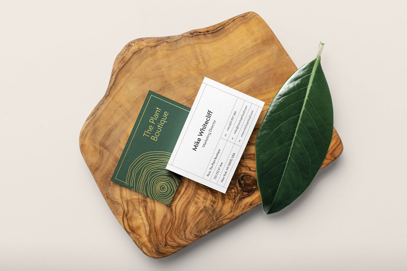 高端企业品牌VI设计效果预览办公用品套装样机v1 Flora Branding Mockup Vol. 1插图(7)