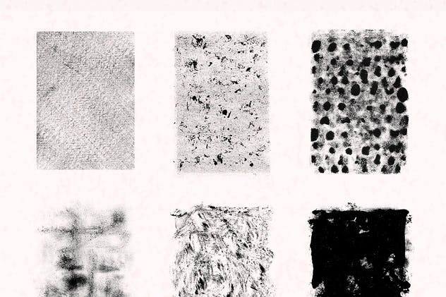 半色调矢量纹理合集 Blackview Vector Texture Set插图(2)