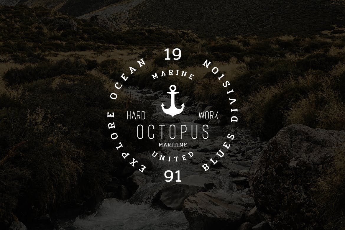 欧美复古设计风格品牌素材库精选LOGO商标模板v22 Vintage Logo & Badge Vol. 22插图(1)