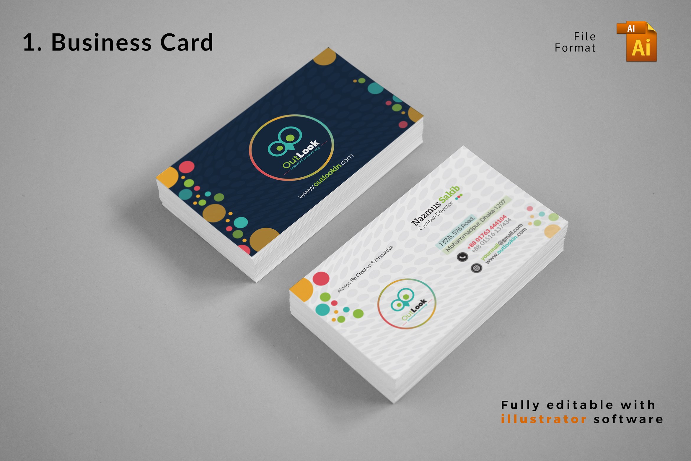 超级品牌 VI 展示样机集合 Branding Corporate Identity插图(2)