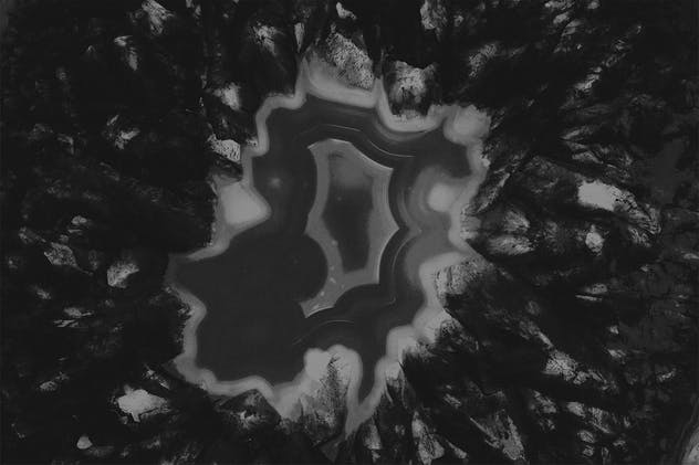 单色玛瑙纹理设计素材 Monochrome Agate Textures插图(6)