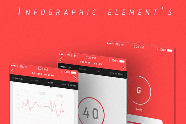 威士忌酒类电商APP应用UI套件 Glass App UI插图(2)