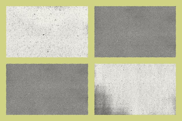 半色调水墨帆布纹理套装1.3 Halftone Screen Texture Pack 1.3插图(1)