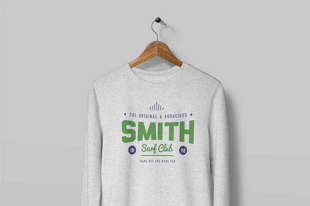 时尚品牌运动衫运动卫衣服装样机Vol.1 Sweatshirt Mock-Up Vol.1插图(7)