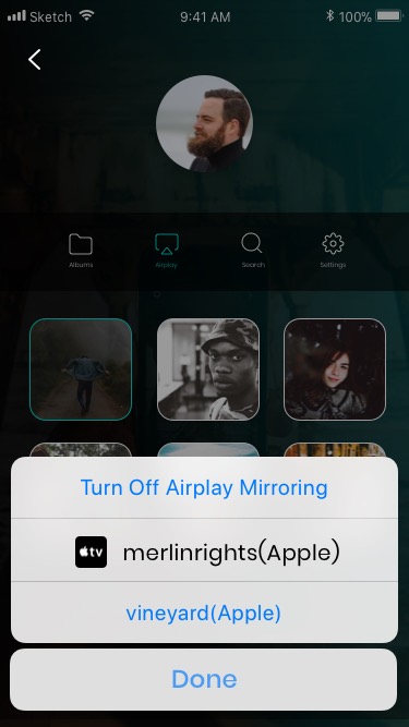 多用途的拍照摄影图库APP UI KITS（PSD&SKETCH）插图(11)