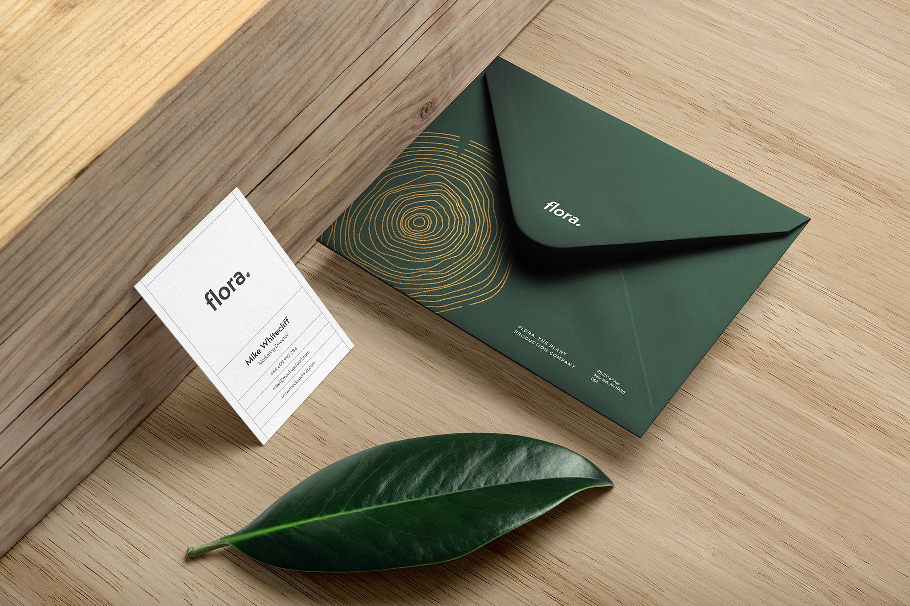 高端品牌VI设计办公用品套件样机模板v2 Flora Branding Mockup Vol. 2插图(3)
