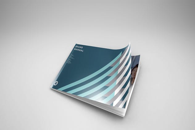 A4横向规格产品目录样机 A4 Landscape Magazine – Catalog Mockups插图(7)