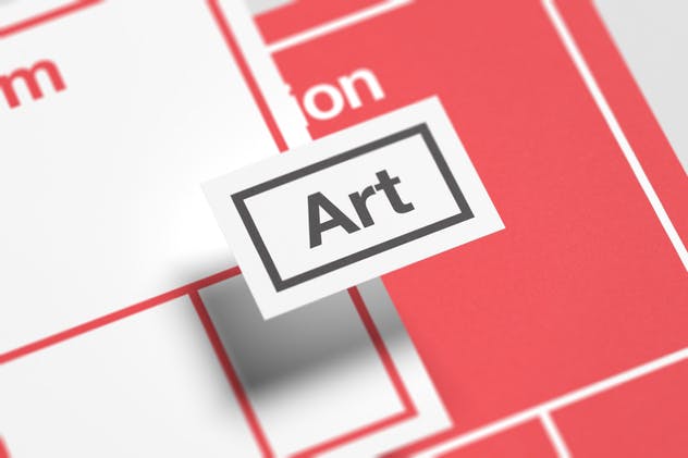 高品质浮动信纸/企业名片样机 Floating Stationery Mock-Up插图(5)