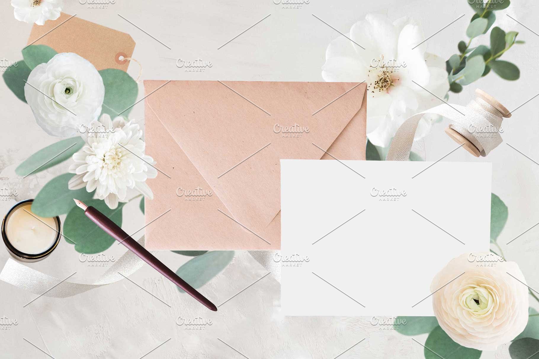 文具主题可编辑场景模板 Movable Scenes | Stationery Mockups插图(7)