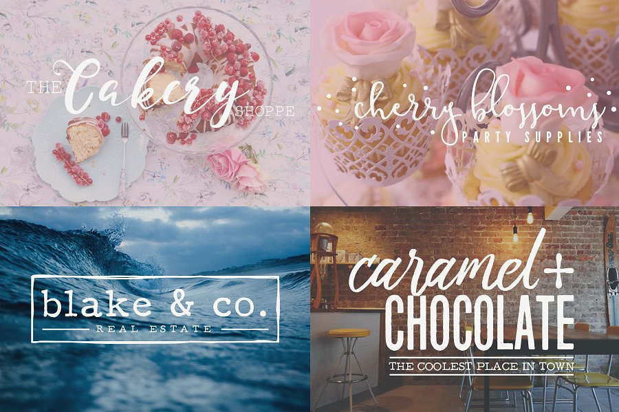 优雅文艺风十足的Logo标志模板合集 Logo Set 6插图(3)