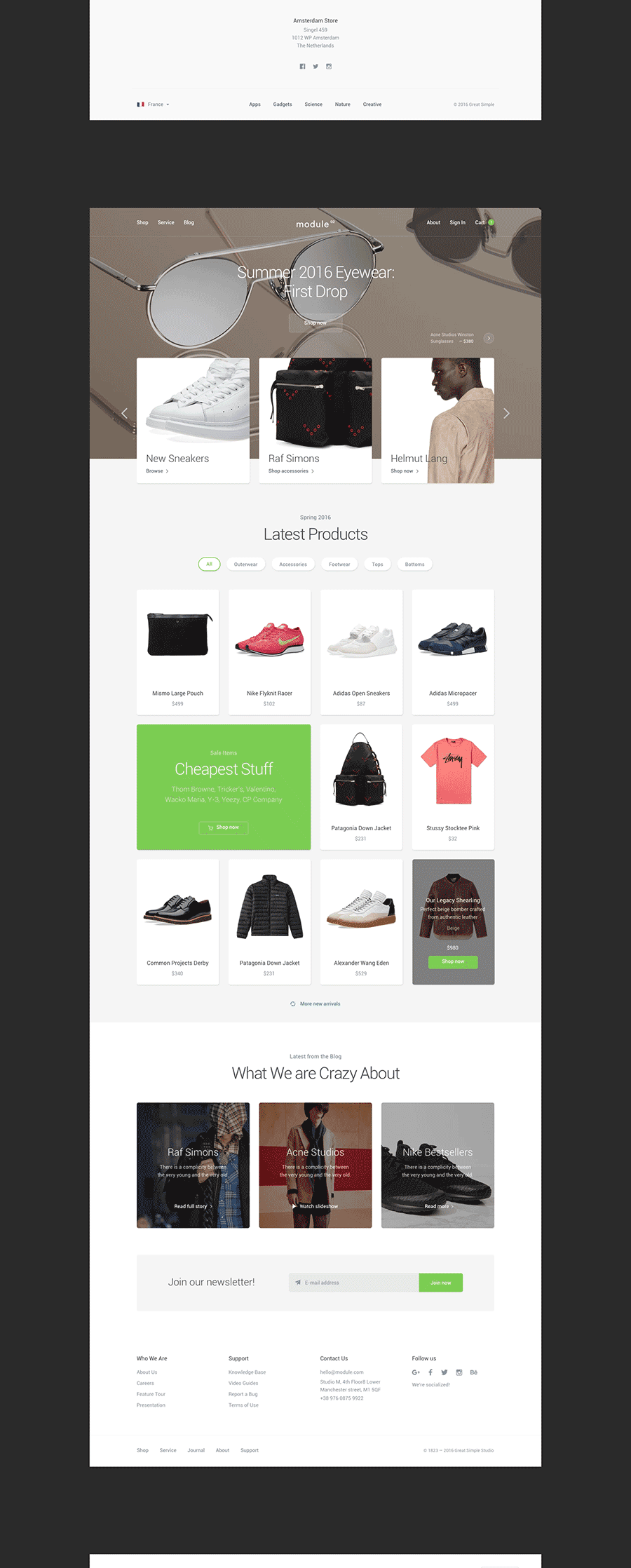 素材库下午茶：完美的网页UI／UX 界面套装素材下载[PSD]插图(6)
