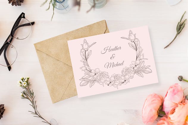 精致花卉矢量插画设计素材系列 Delicate Blossom Collection插图(3)